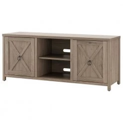 Budget 🛒 Granger 58 in. Gray Wash TV Stand Fits TV's up to 65 in. by Meyer&Cross ⌛ -Outlet Camden Isle Store antiqued gray oak meyer cross tv stands tv1371 4f 1000