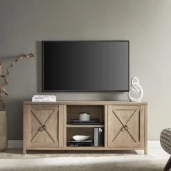 Budget 🛒 Granger 58 in. Gray Wash TV Stand Fits TV's up to 65 in. by Meyer&Cross ⌛ -Outlet Camden Isle Store antiqued gray oak meyer cross tv stands tv1371 c3 1000