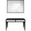 Buy ❤️ Makalu 16 in. Black Rectangular Wood Console Table with Mirror by Camden Isle 🛒 -Outlet Camden Isle Store black camden isle console tables 86633 64 1000