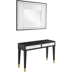 Buy ❤️ Makalu 16 in. Black Rectangular Wood Console Table with Mirror by Camden Isle 🛒 11 Buy ❤️ Makalu 16 in. Black Rectangular Wood Console Table with Mirror by Camden Isle 🛒 -Outlet Camden Isle Store black camden isle console tables 86633 e1 1000