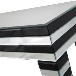 Best reviews of 🧨 Waves 14 in. Black Rectangular Glass Console Table by Camden Isle 🎉 -Outlet Camden Isle Store black camden isle console tables 86640 1f 1000