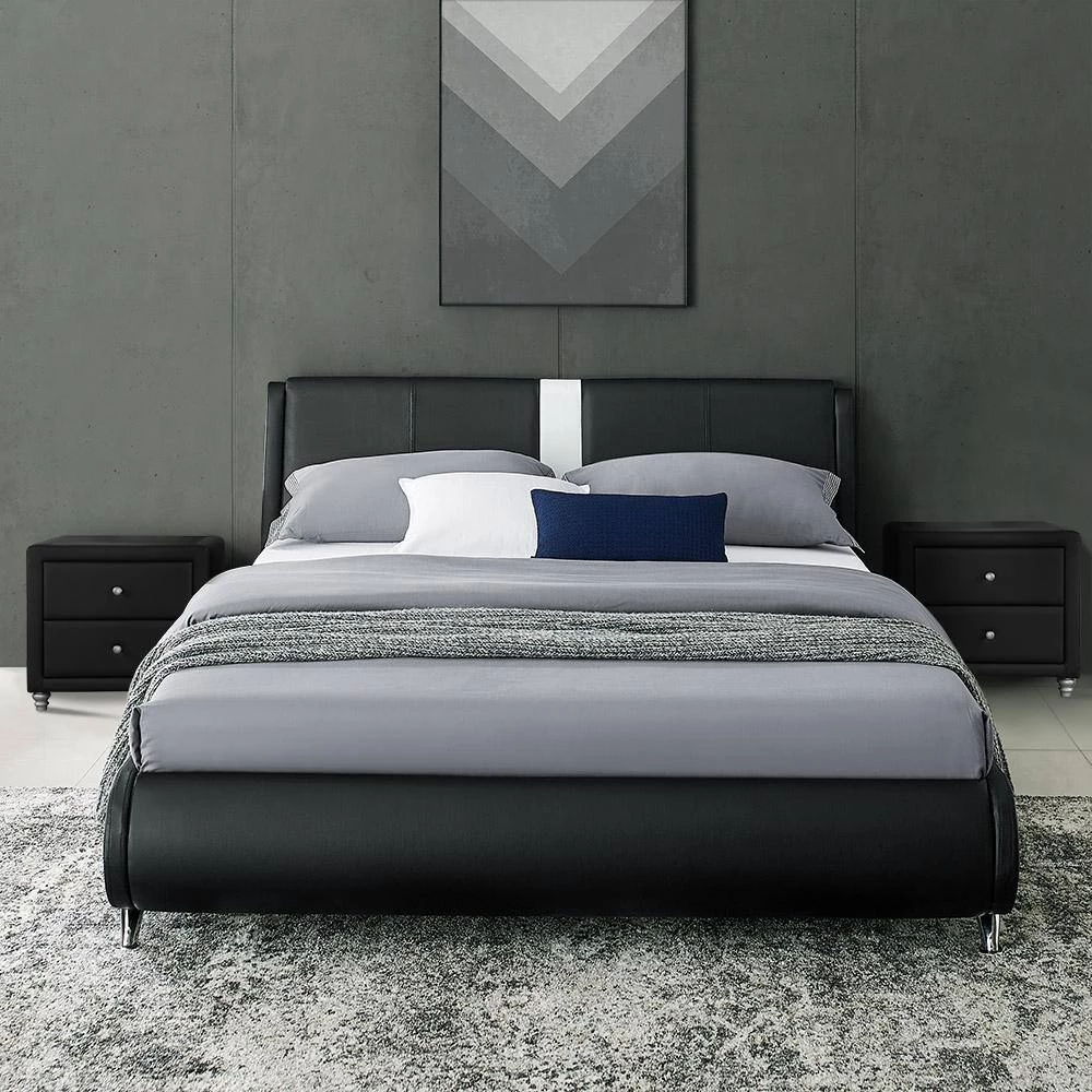 Brand new 🔔 Carlton 3-Piece Black King Bedroom Set by Camden Isle ⌛ 7 Brand new 🔔 Carlton 3-Piece Black King Bedroom Set by Camden Isle ⌛ - Image 5