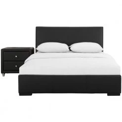 Cheap ๐ฅฐ Hindes 85.4 in. 2-Piece Black Queen Bedroom Set by Camden Isle ๐