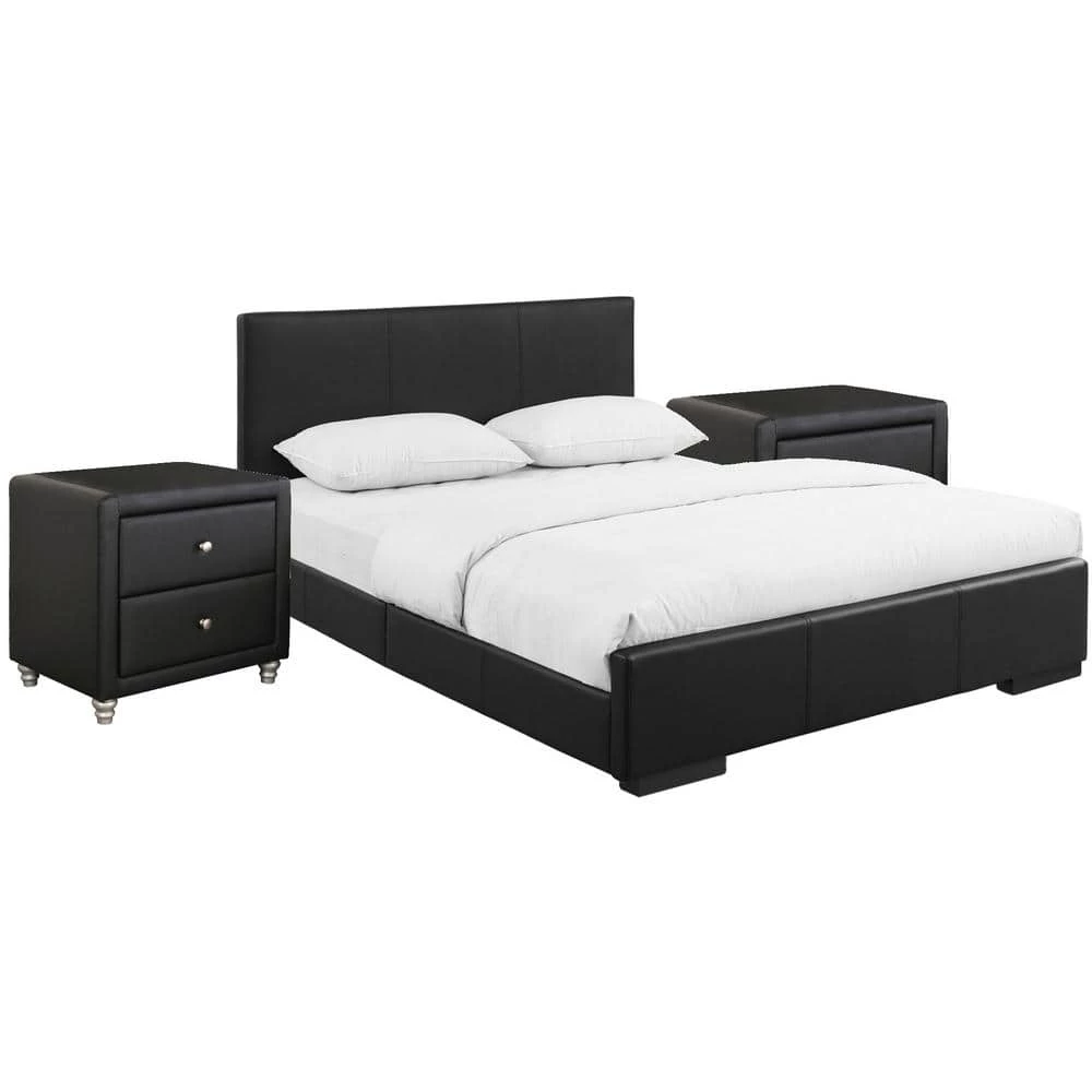 Best Sale ๐ Hindes 85.4 in. 3-Piece Black King Bedroom Set by Camden Isle ๐คฉ 4 Best Sale ๐ Hindes 85.4 in. 3-Piece Black King Bedroom Set by Camden Isle ๐คฉ - Image 2