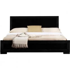 Promo ✨ Trent 82.3 in. Black Queen Platform Bed by Camden Isle 🥰 -Outlet Camden Isle Store black camden isle platform beds ci 87011 40 1000
