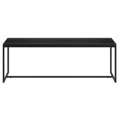 Buy ✨ Boone 47 in. Black Grain Rectangular MDF Coffee Table by Meyer&Cross 🔔