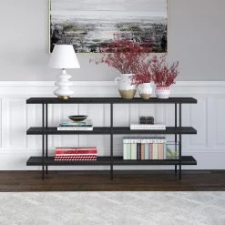 Cheap ๐ Harper 64 in. Black Grain Rectangle Console Table by Meyer&Cross ๐ 19 Cheap ๐ Harper 64 in. Black Grain Rectangle Console Table by Meyer&Cross ๐ -Outlet Camden Isle Store black grain meyer cross console tables at1341 31 1000