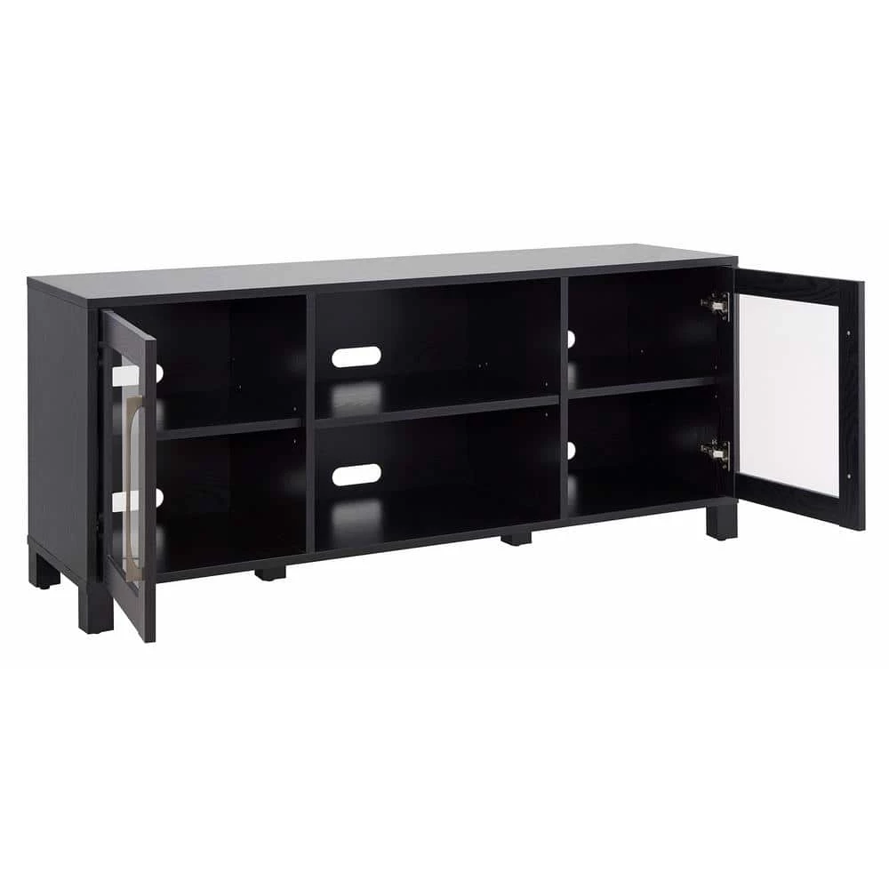 Hot Sale 👍 Quincy 58 in. Black Grain TV Stand Fits TV's up to 65 in. by Meyer&Cross 🥰 8 Hot Sale 👍 Quincy 58 in. Black Grain TV Stand Fits TV's up to 65 in. by Meyer&Cross 🥰 - Image 6