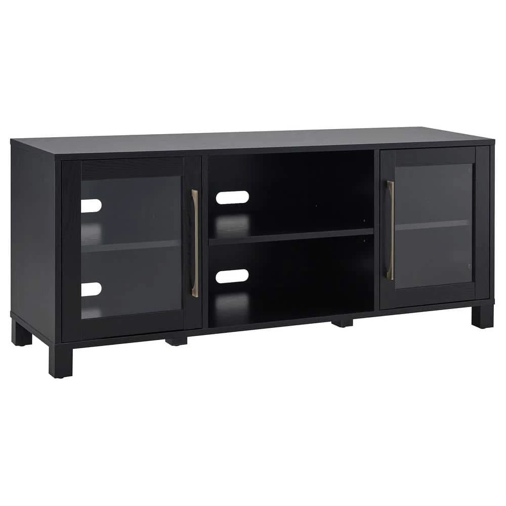 Hot Sale 👍 Quincy 58 in. Black Grain TV Stand Fits TV's up to 65 in. by Meyer&Cross 🥰 4 Hot Sale 👍 Quincy 58 in. Black Grain TV Stand Fits TV's up to 65 in. by Meyer&Cross 🥰 - Image 2
