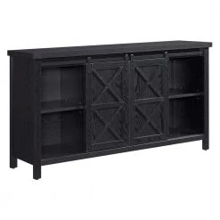 Buy ❤️ Elmwood 65 in. Black Grain TV Stand Fits TV's up to 65 in. by Meyer&Cross 😀 -Outlet Camden Isle Store black grain meyer cross tv stands tv1393 4f 1000