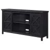 Buy ❤️ Elmwood 65 in. Black Grain TV Stand Fits TV's up to 65 in. by Meyer&Cross 😀 -Outlet Camden Isle Store black grain meyer cross tv stands tv1393 64 1000
