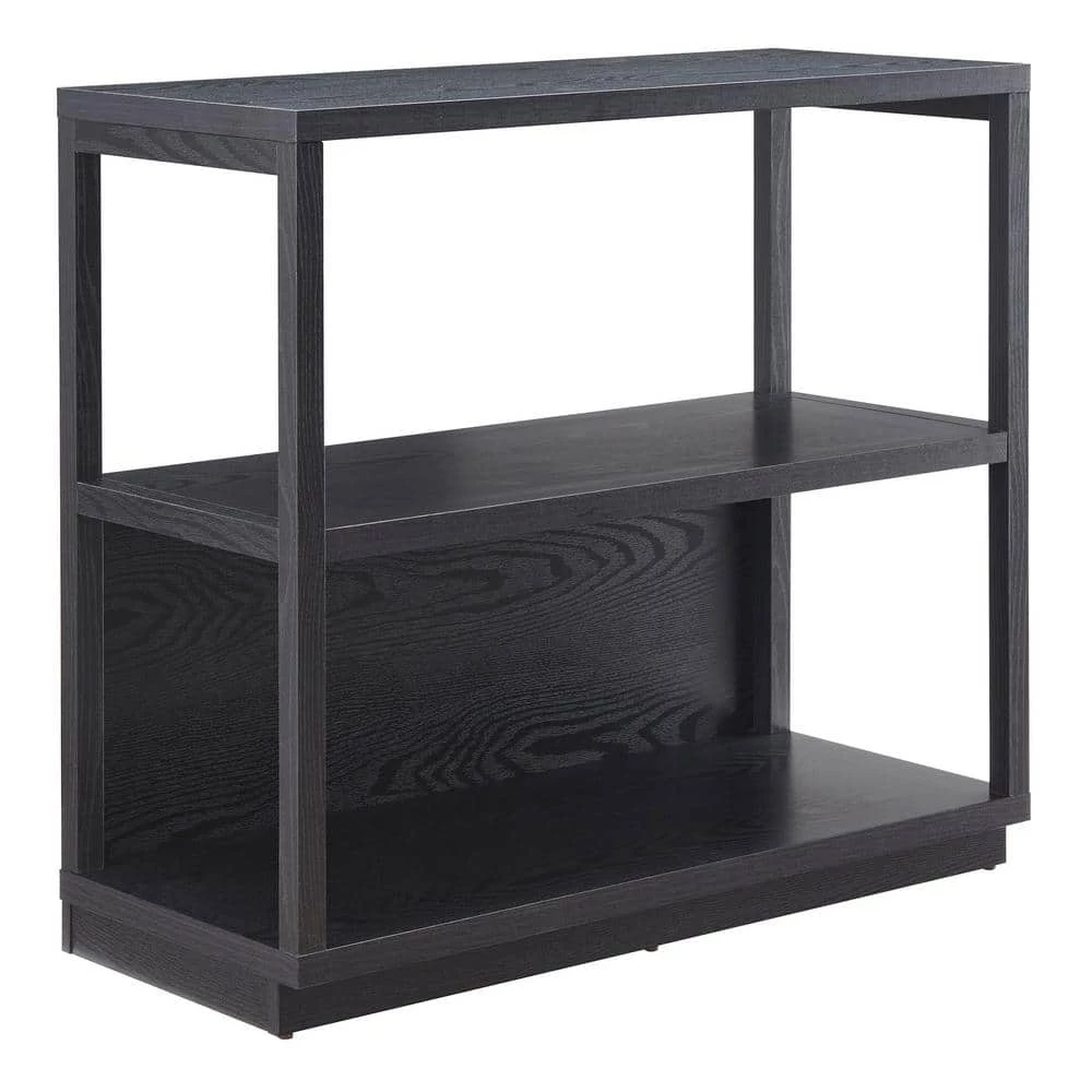 Deals ⭐ Thalia 33 in.3 Shelf Black Standard Bookcase by Meyer&Cross ✨ 4 Deals ⭐ Thalia 33 in.3 Shelf Black Standard Bookcase by Meyer&Cross ✨ - Image 2
