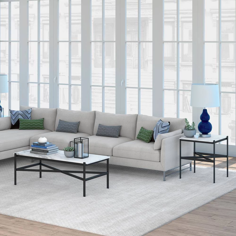 Top 10 👏 Reagan Bronze and Faux Marble Top Geometric Side Table by Meyer&Cross 😀 9 Top 10 👏 Reagan Bronze and Faux Marble Top Geometric Side Table by Meyer&Cross 😀 - Image 7