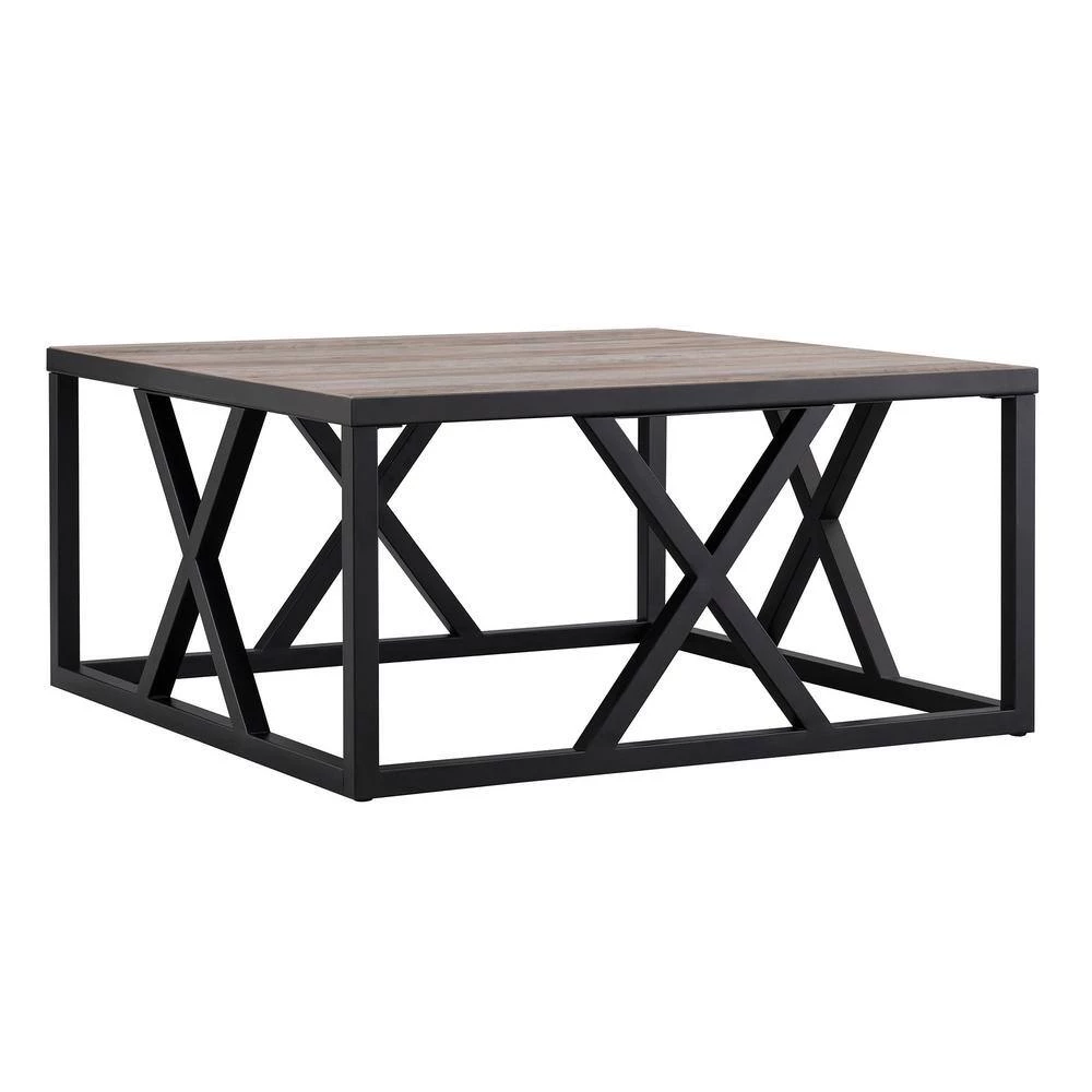 Wholesale 🤩 Jedrek 35 in. Blackened Bronze and Gray Oak Square Particle Board Coffee Table by Meyer&Cross ⌛ 8 Wholesale 🤩 Jedrek 35 in. Blackened Bronze and Gray Oak Square Particle Board Coffee Table by Meyer&Cross ⌛ - Image 6