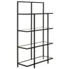 Flash Sale 🔔 Ingels 62 in. Blackened Bronze 4-Shelf Standard Bookcase by Meyer&Cross 🧨 1 Flash Sale 🔔 Ingels 62 in. Blackened Bronze 4-Shelf Standard Bookcase by Meyer&Cross 🧨 -Outlet Camden Isle Store blackened bronze meyer cross bookcases bookshelves bk1210 64 1000