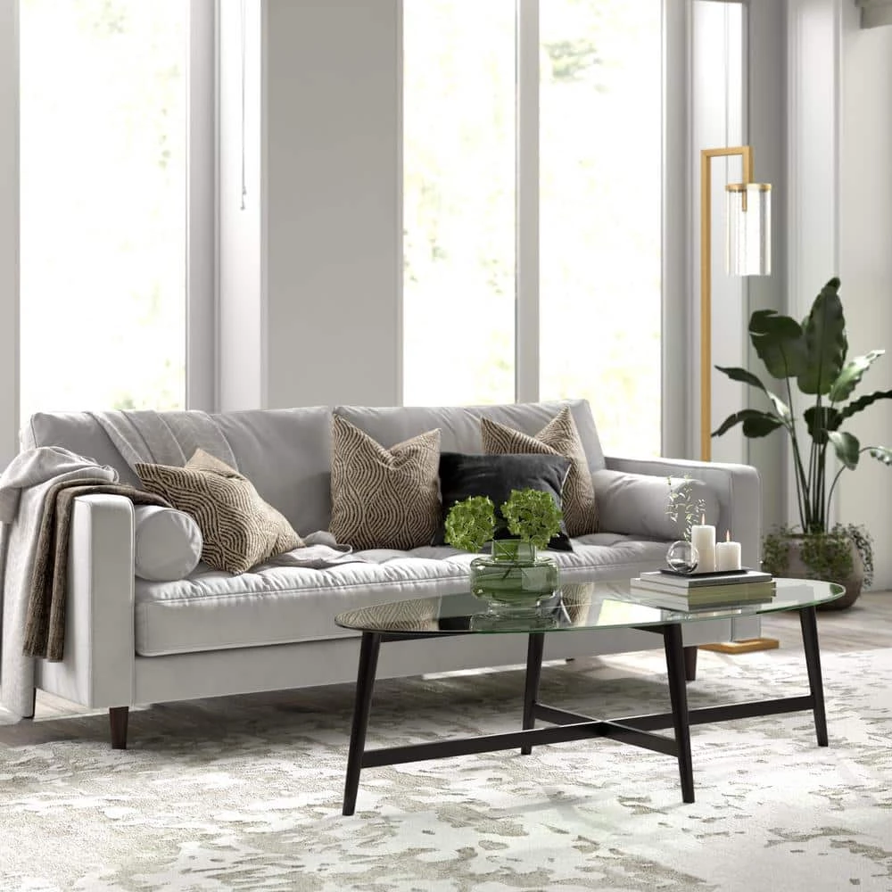 Cheapest 🥰 Olson 18 in. Blackened Bronze Oval Coffee Table by Meyer&Cross 👍 6 Cheapest 🥰 Olson 18 in. Blackened Bronze Oval Coffee Table by Meyer&Cross 👍 - Image 4