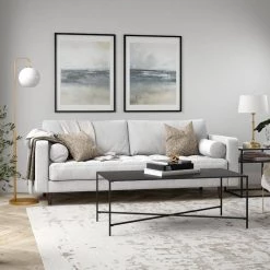 Promo 🎉 Henley 48 in. Blackened Bronze Rectangle Metal Coffee Table by Meyer&Cross 🤩 -Outlet Camden Isle Store blackened bronze meyer cross coffee tables ct0826 31 1000