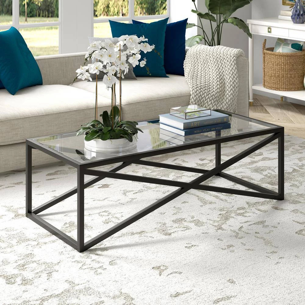 Promo ๐ Calix 54 in. Blackened Bronze Rectangle Glass Coffee Table by Meyer&Cross โ๏ธ 7 Promo ๐ Calix 54 in. Blackened Bronze Rectangle Glass Coffee Table by Meyer&Cross โ๏ธ - Image 5