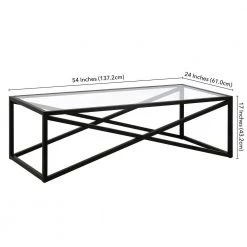 Promo ๐ Calix 54 in. Blackened Bronze Rectangle Glass Coffee Table by Meyer&Cross โ๏ธ 14 Promo ๐ Calix 54 in. Blackened Bronze Rectangle Glass Coffee Table by Meyer&Cross โ๏ธ -Outlet Camden Isle Store blackened bronze meyer cross coffee tables ct0862 44 1000