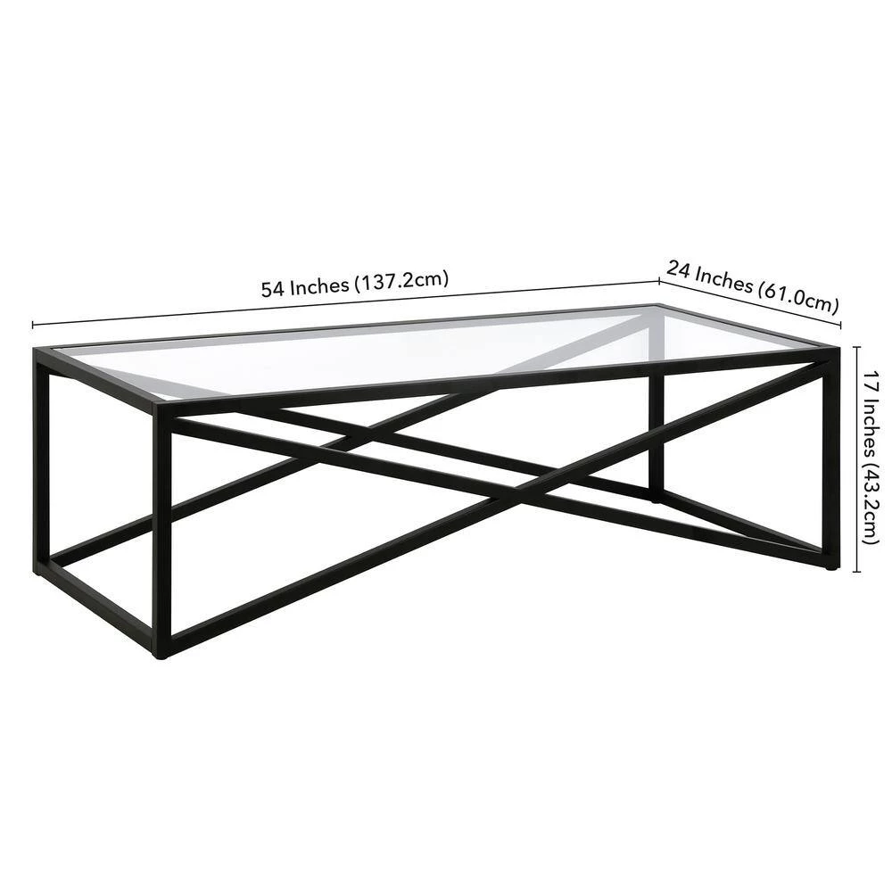 Promo ๐ Calix 54 in. Blackened Bronze Rectangle Glass Coffee Table by Meyer&Cross โ๏ธ 8 Promo ๐ Calix 54 in. Blackened Bronze Rectangle Glass Coffee Table by Meyer&Cross โ๏ธ - Image 6