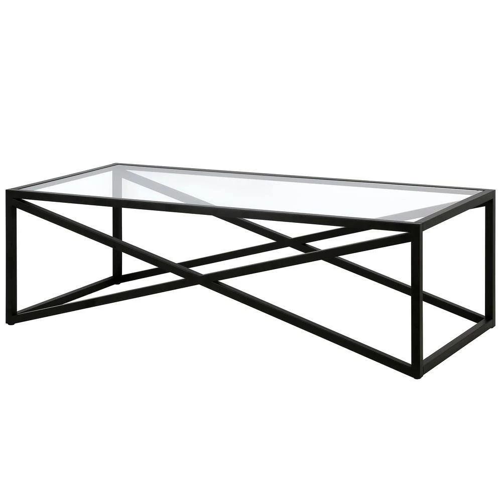 Promo ๐ Calix 54 in. Blackened Bronze Rectangle Glass Coffee Table by Meyer&Cross โ๏ธ 4 Promo ๐ Calix 54 in. Blackened Bronze Rectangle Glass Coffee Table by Meyer&Cross โ๏ธ - Image 2