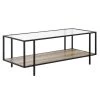 Coupon 😉 Vireo 45 in. Blackened Bronze Rectangle Glass Coffee Table with Limed Oak Shelf by Meyer&Cross 😍 -Outlet Camden Isle Store blackened bronze meyer cross coffee tables ct0940 64 1000