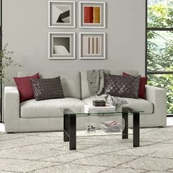 Best deal ✨ Asta 40 in. Blackened Bronze Rectangle Glass Coffee Table by Meyer&Cross ⌛ -Outlet Camden Isle Store blackened bronze meyer cross coffee tables ct0969 31 1000