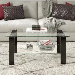 Best deal ✨ Asta 40 in. Blackened Bronze Rectangle Glass Coffee Table by Meyer&Cross ⌛ -Outlet Camden Isle Store blackened bronze meyer cross coffee tables ct0969 44 1000