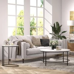 Best deal 🧨 Sivil 36 in. Blackened Bronze Round Faux Marble Coffee Table by Meyer&Cross ❤️ 15 Best deal 🧨 Sivil 36 in. Blackened Bronze Round Faux Marble Coffee Table by Meyer&Cross ❤️ -Outlet Camden Isle Store blackened bronze meyer cross coffee tables ct0999 31 1000