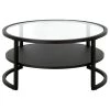 Top 10 🤩 Winston 34 in.Blackened Bronze Round Coffee Table with Glass Top by Meyer&Cross 🥰 -Outlet Camden Isle Store blackened bronze meyer cross coffee tables ct1456 64 1000