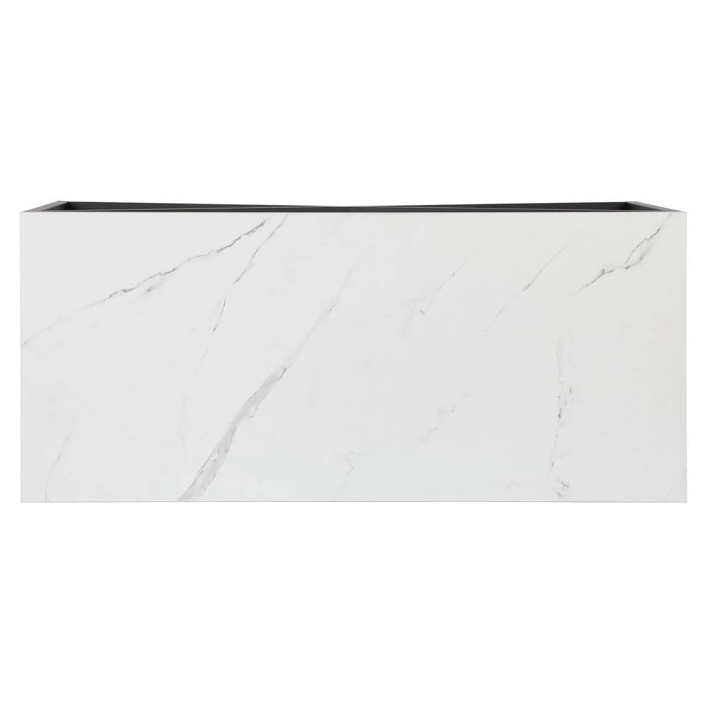 Flash Sale ✨ Calix 46 in. Blackened Bronze Rectangular Coffee Table with Faux Marble Top by Meyer&Cross 👏 9 Flash Sale ✨ Calix 46 in. Blackened Bronze Rectangular Coffee Table with Faux Marble Top by Meyer&Cross 👏 - Image 7