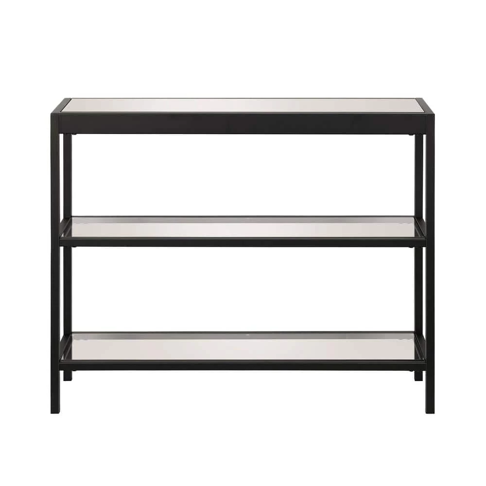 Budget ๐คฉ Alexis 36 in. Bronze Standard Rectangle Glass Console Table with Storage by Meyer&Cross ๐ฏ 7 Budget ๐คฉ Alexis 36 in. Bronze Standard Rectangle Glass Console Table with Storage by Meyer&Cross ๐ฏ - Image 5
