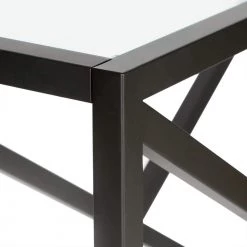 Best reviews of ✔️ Calix 42 in. Blackened Bronze Rectangle Glass Console Table by Meyer&Cross ❤️ -Outlet Camden Isle Store blackened bronze meyer cross console tables at0257 fa 1000