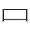 Top 10 ๐ฅฐ Rigan 55 in. Blackened Bronze/Clear Standard Rectangle Glass Console Table with Storage by Meyer&Cross ๐ 1 Top 10 ๐ฅฐ Rigan 55 in. Blackened Bronze/Clear Standard Rectangle Glass Console Table with Storage by Meyer&Cross ๐ -Outlet Camden Isle Store blackened bronze meyer cross console tables at0365 64 1000