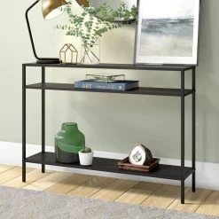 Buy ❤️ Ricardo 30 in. Blackened Bronze Console Table with Metal Shelves by Meyer&Cross ⭐ 15 Buy ❤️ Ricardo 30 in. Blackened Bronze Console Table with Metal Shelves by Meyer&Cross ⭐ -Outlet Camden Isle Store blackened bronze meyer cross console tables at0512 31 1000