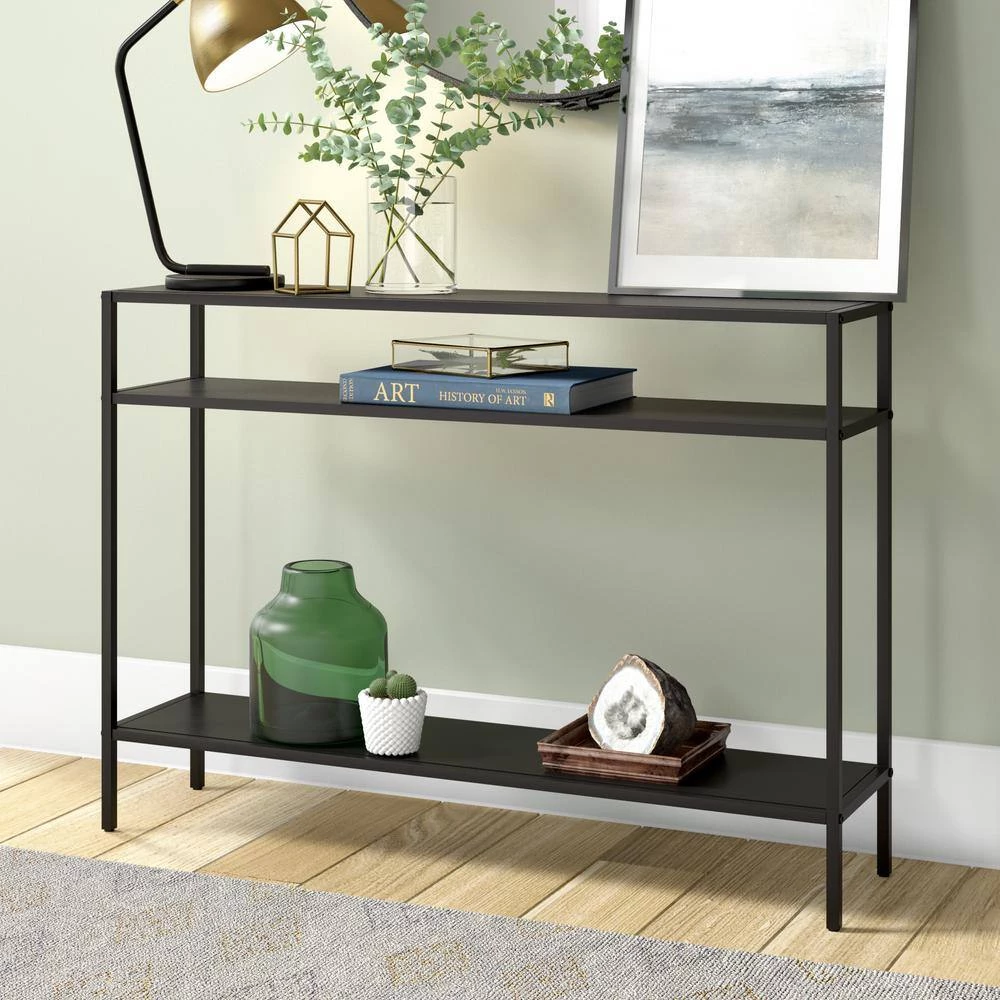 Buy ❤️ Ricardo 30 in. Blackened Bronze Console Table with Metal Shelves by Meyer&Cross ⭐ 9 Buy ❤️ Ricardo 30 in. Blackened Bronze Console Table with Metal Shelves by Meyer&Cross ⭐ - Image 7