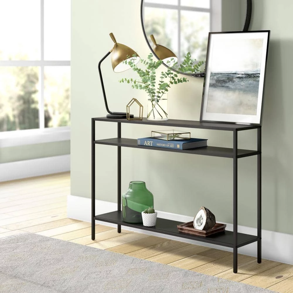 Buy ❤️ Ricardo 30 in. Blackened Bronze Console Table with Metal Shelves by Meyer&Cross ⭐ 7 Buy ❤️ Ricardo 30 in. Blackened Bronze Console Table with Metal Shelves by Meyer&Cross ⭐ - Image 5