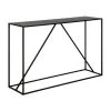 Wholesale ⭐ Pia 45 in. Blackened Bronze Rectangle Metal Console Table by Meyer&Cross 😀 -Outlet Camden Isle Store blackened bronze meyer cross console tables at0542 64 1000