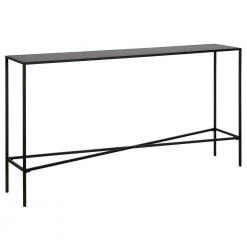 Cheap 🌟 Henley 55 in. Blackened Bronze Rectangle Metal Console Table by Meyer&Cross ⭐