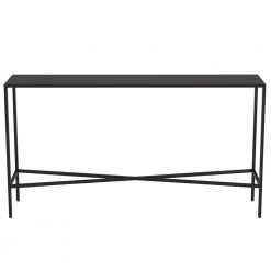 Cheap 🌟 Henley 55 in. Blackened Bronze Rectangle Metal Console Table by Meyer&Cross ⭐ -Outlet Camden Isle Store blackened bronze meyer cross console tables at0823 c3 1000