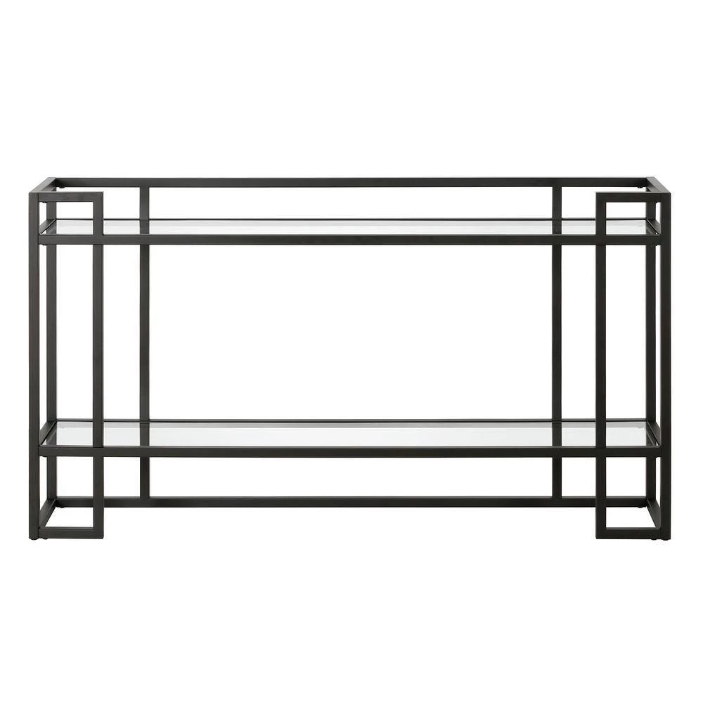Budget โ Uriel 52 in. Blackened Bronze Rectangle Glass Console Table by Meyer&Cross ๐ 6 Budget โ Uriel 52 in. Blackened Bronze Rectangle Glass Console Table by Meyer&Cross ๐ - Image 4