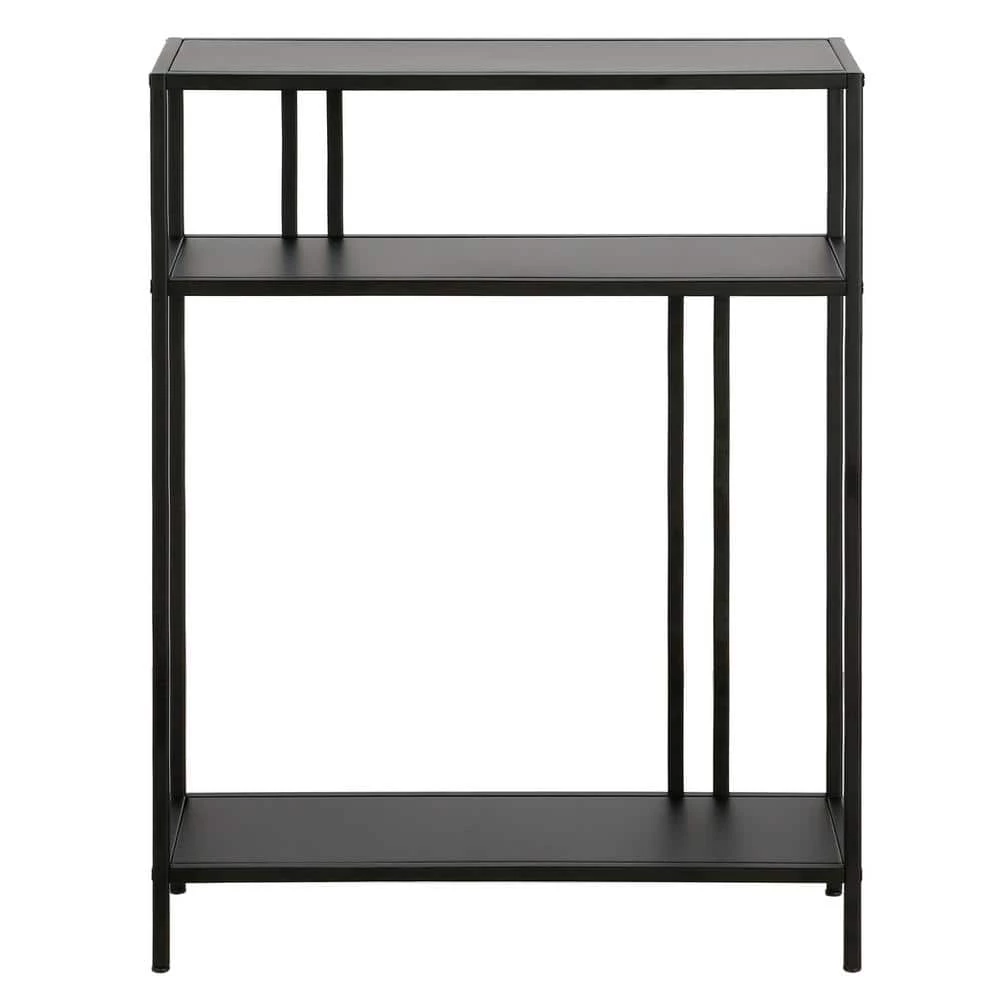 Cheapest 🔥 Cortland 22 in. Blackened Bronze Rectangle Metal Console Table with Metal Shelves by Meyer&Cross 🔔 6 Cheapest 🔥 Cortland 22 in. Blackened Bronze Rectangle Metal Console Table with Metal Shelves by Meyer&Cross 🔔 - Image 4