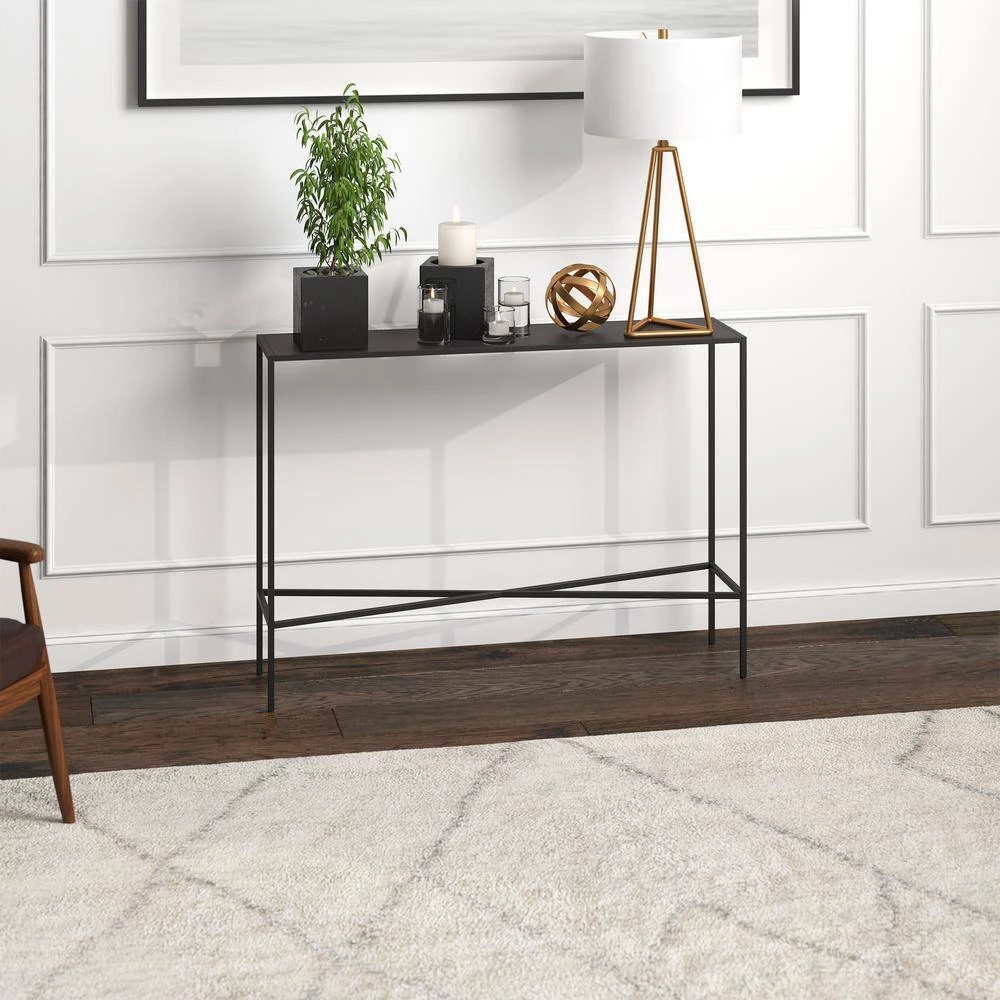 Flash Sale ✔️ Henley 42 in. Blackened Bronze Rectangle Metal Console Table by Meyer&Cross 🎉 10 Flash Sale ✔️ Henley 42 in. Blackened Bronze Rectangle Metal Console Table by Meyer&Cross 🎉 - Image 8