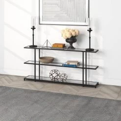 Brand new 👍 Greenwich 64 in. Blackened Bronze Rectangle Console Table with Storage by Meyer&Cross 🛒 17 Brand new 👍 Greenwich 64 in. Blackened Bronze Rectangle Console Table with Storage by Meyer&Cross 🛒 -Outlet Camden Isle Store blackened bronze meyer cross console tables at1286 31 1000