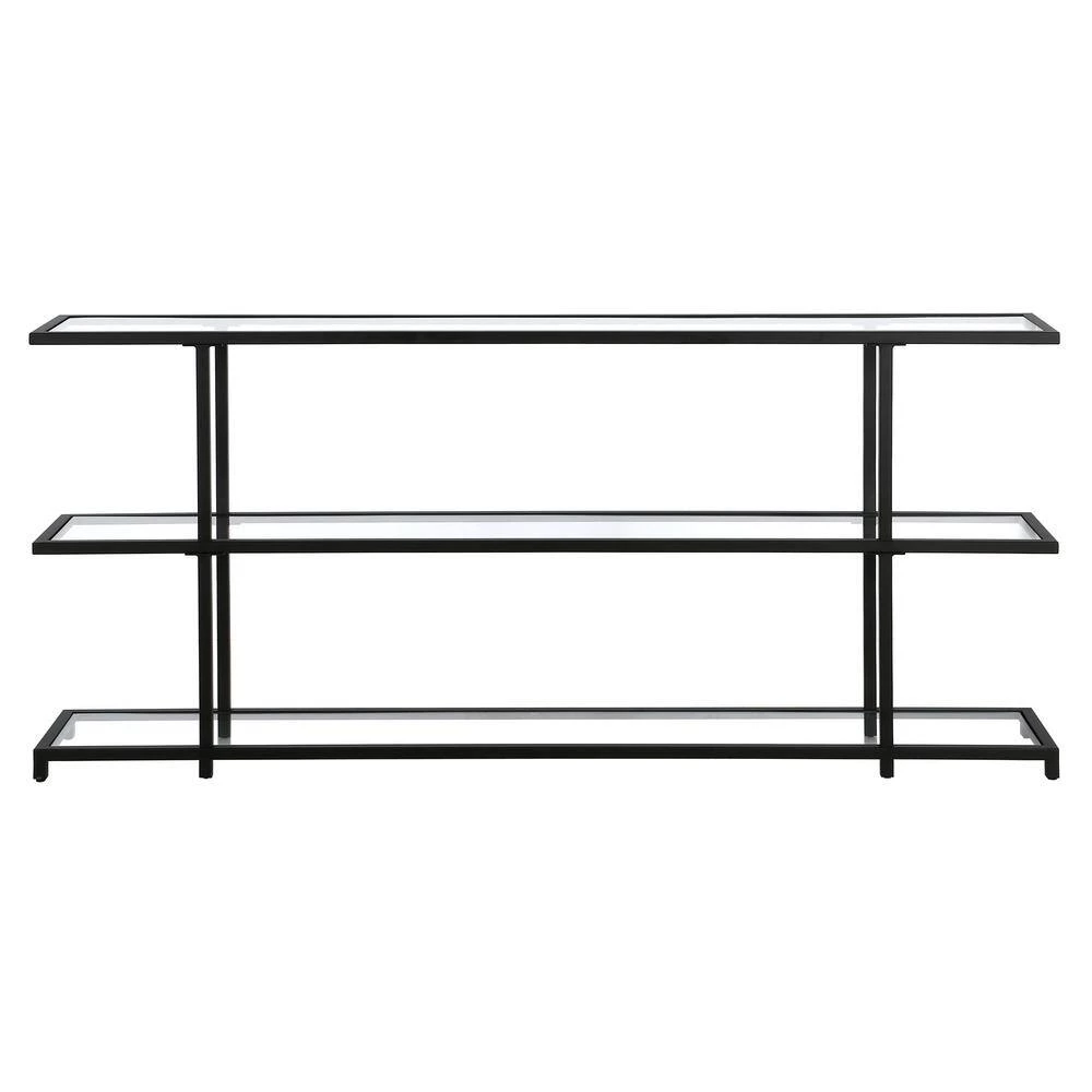 Brand new 👍 Greenwich 64 in. Blackened Bronze Rectangle Console Table with Storage by Meyer&Cross 🛒 6 Brand new 👍 Greenwich 64 in. Blackened Bronze Rectangle Console Table with Storage by Meyer&Cross 🛒 - Image 4