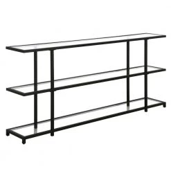 Brand new ๐ Greenwich 64 in. Blackened Bronze Rectangle Console Table with Storage by Meyer&Cross ๐