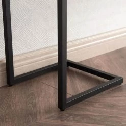 Cheapest 🤩 Errol 55 in. Blackened Bronze Rectangle Faux Marble Console Table with Storage by Meyer&Cross 😀 -Outlet Camden Isle Store blackened bronze meyer cross console tables at1327 44 1000