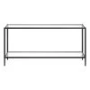 Wholesale 😍 Hera 64 in. Brass Rectangle Glass Console Table by Meyer&Cross 🎉 -Outlet Camden Isle Store blackened bronze meyer cross console tables at1548 64 1000