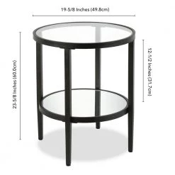 Best deal 💯 Hera 23.63 in. Blackened bronze Mirrored Side Table by Meyer&Cross 🔔 15 Best deal 💯 Hera 23.63 in. Blackened bronze Mirrored Side Table by Meyer&Cross 🔔 -Outlet Camden Isle Store blackened bronze meyer cross end side tables st0142 44 1000