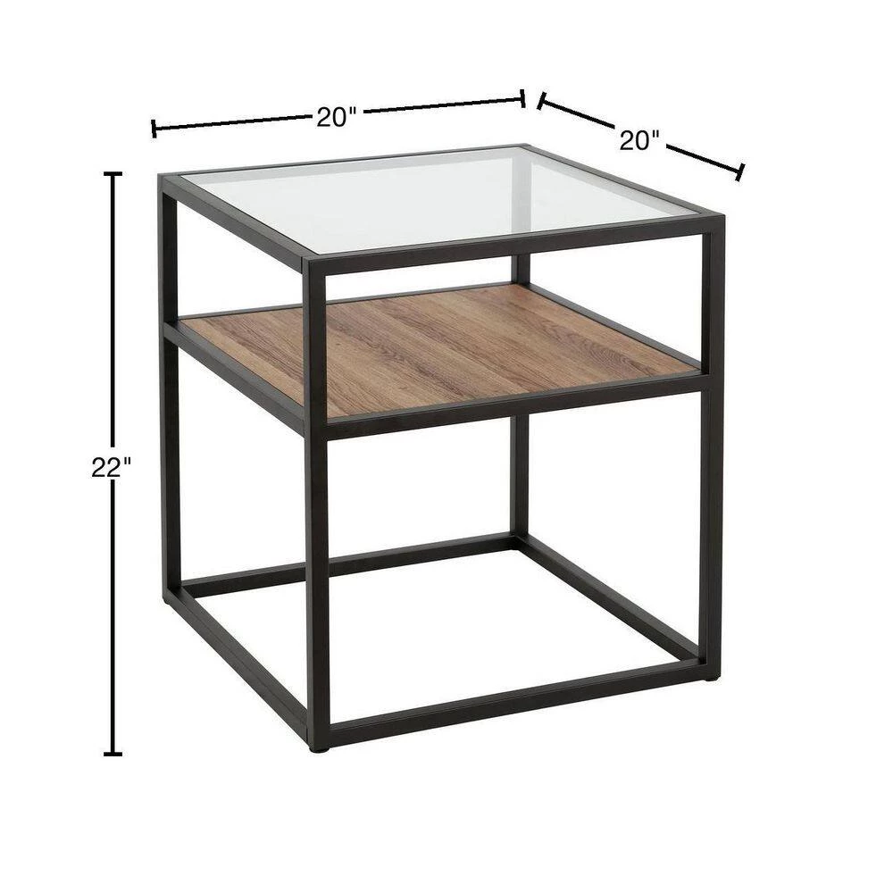 Wholesale ๐ Addison 22 in. Blackened bronze and Oak Side Table by Meyer&Cross ๐ 5 Wholesale ๐ Addison 22 in. Blackened bronze and Oak Side Table by Meyer&Cross ๐ - Image 3